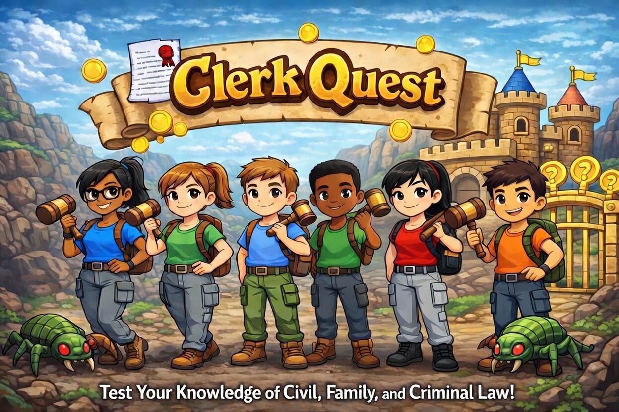 Clerk Quest promo art